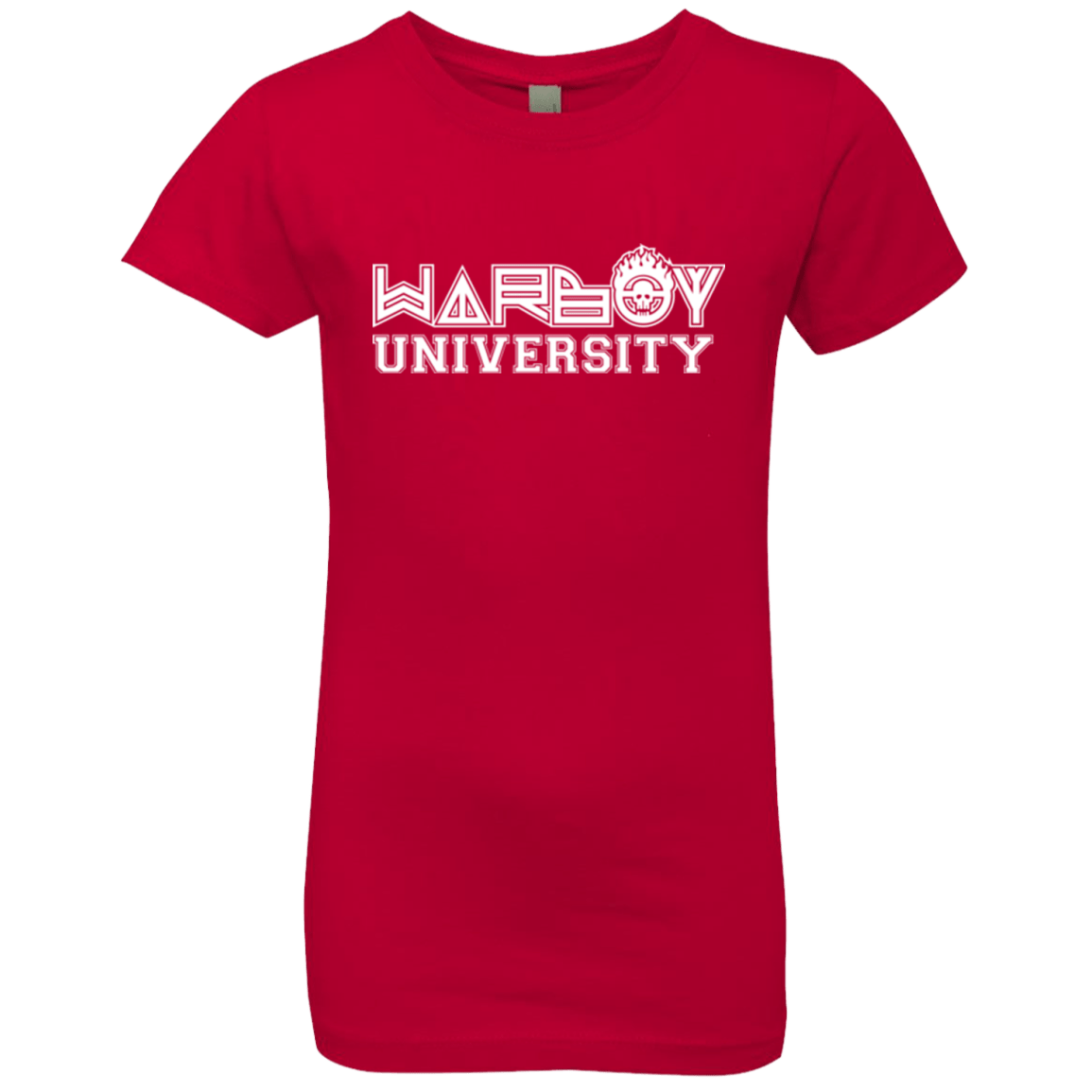 T-Shirts Red / YXS Warboy University Girls Premium T-Shirt