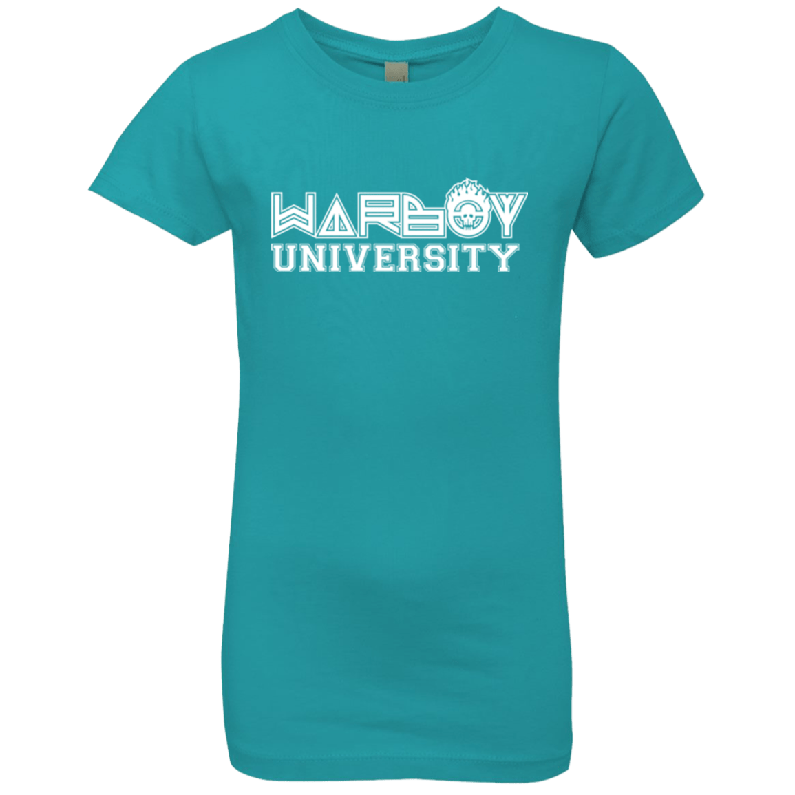T-Shirts Tahiti Blue / YXS Warboy University Girls Premium T-Shirt