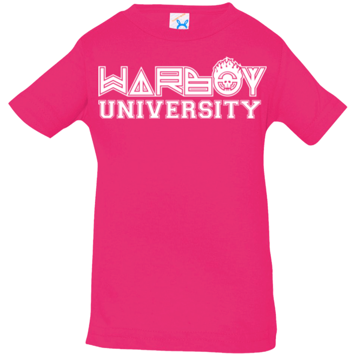 T-Shirts Hot Pink / 6 Months Warboy University Infant Premium T-Shirt