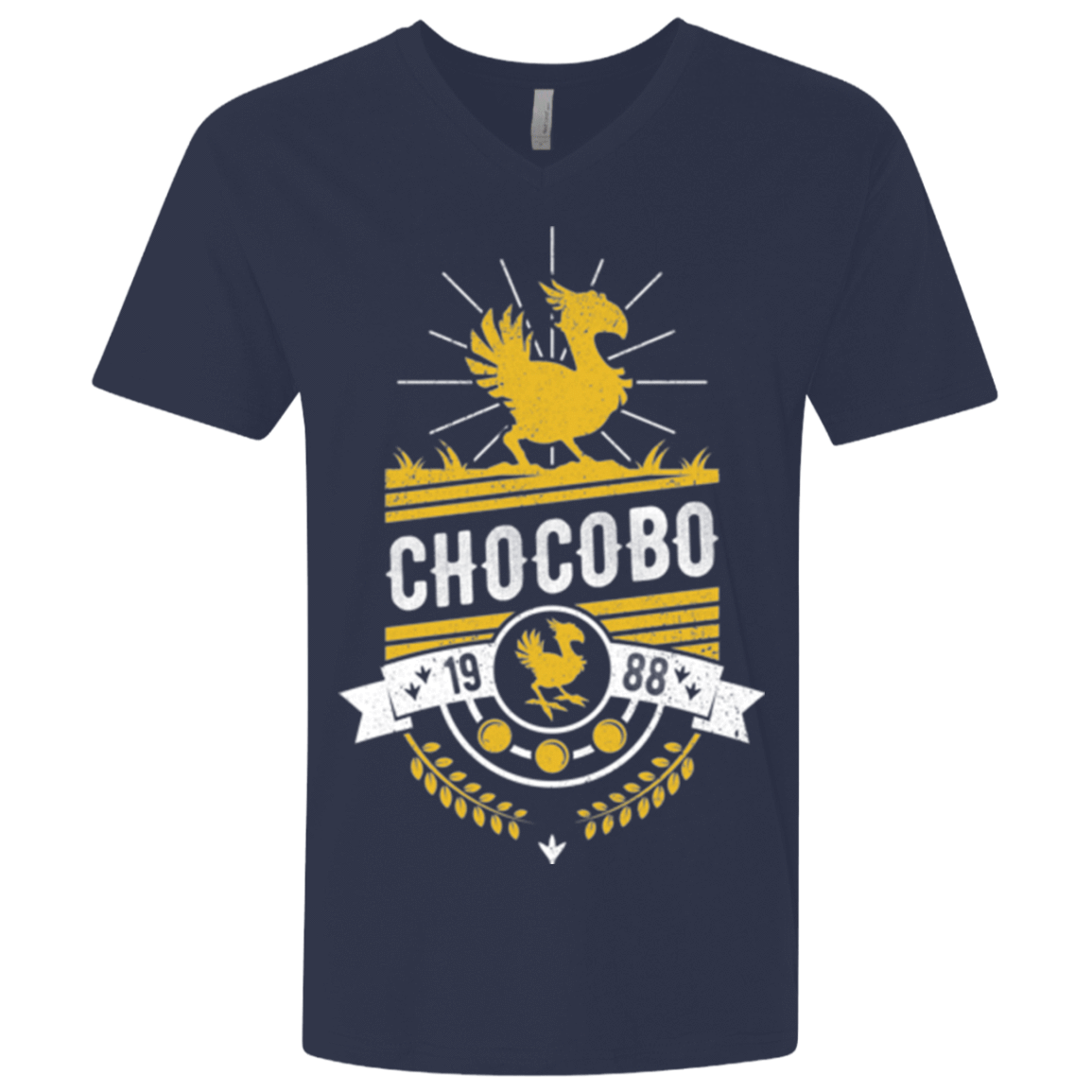 T-Shirts Midnight Navy / X-Small Wark Men's Premium V-Neck