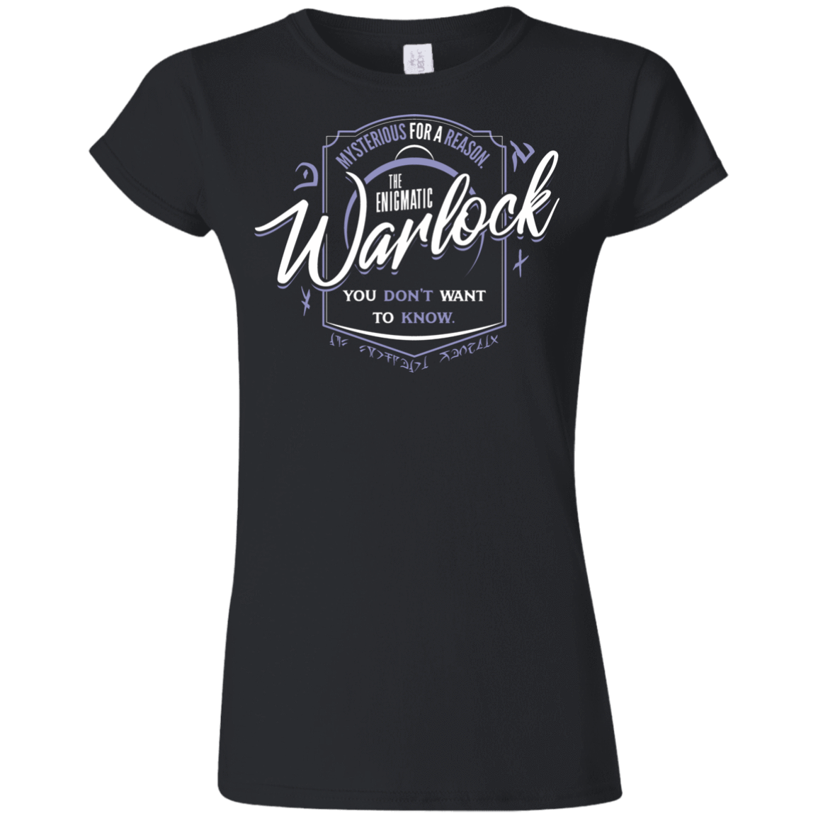 T-Shirts Black / S Warlock Junior Slimmer-Fit T-Shirt