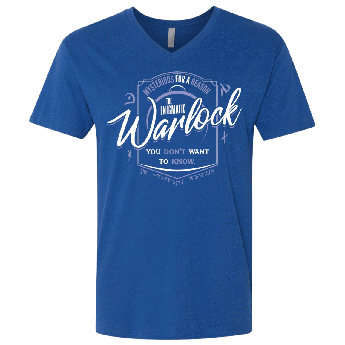 T-Shirts Royal / X-Small Warlock Men's Premium V-Neck