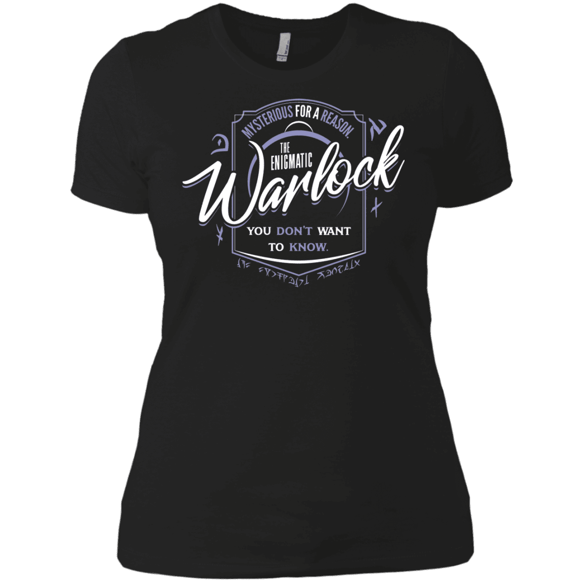 T-Shirts Black / X-Small Warlock Women's Premium T-Shirt