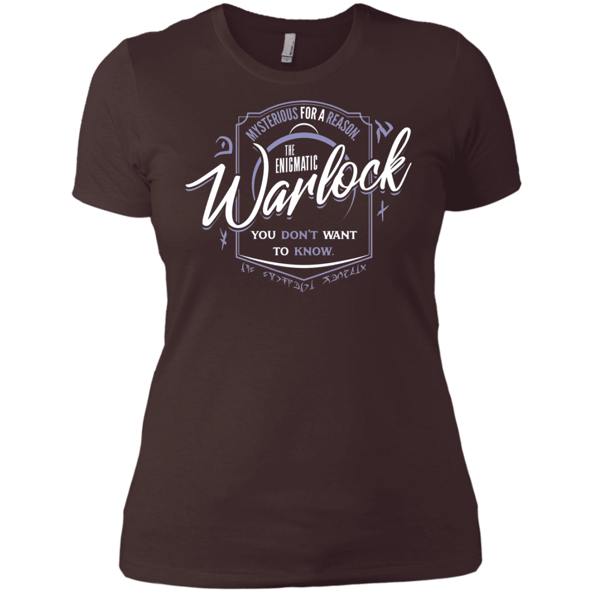 T-Shirts Dark Chocolate / X-Small Warlock Women's Premium T-Shirt