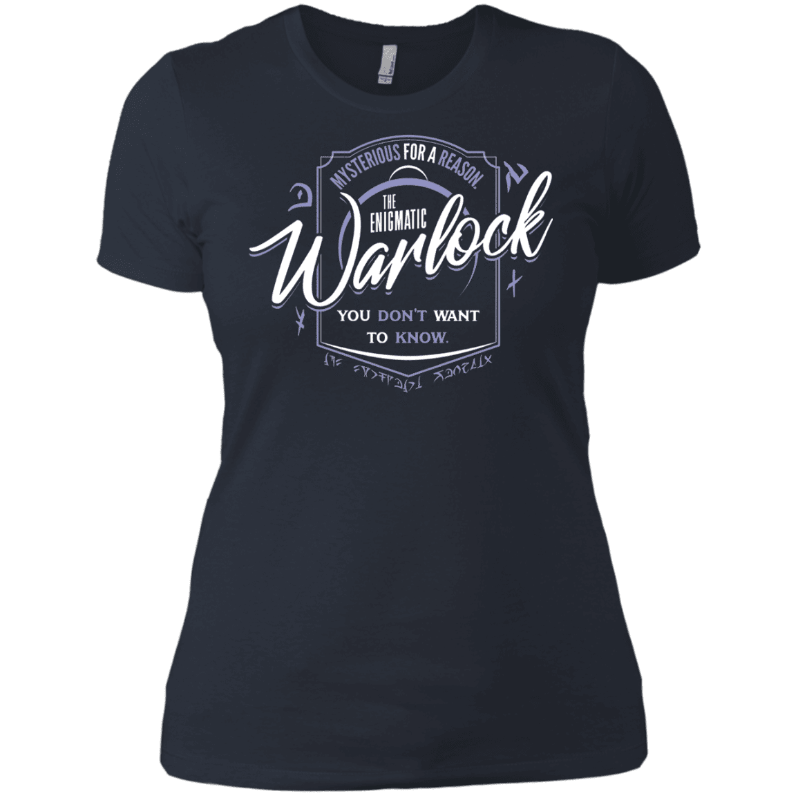 T-Shirts Indigo / X-Small Warlock Women's Premium T-Shirt