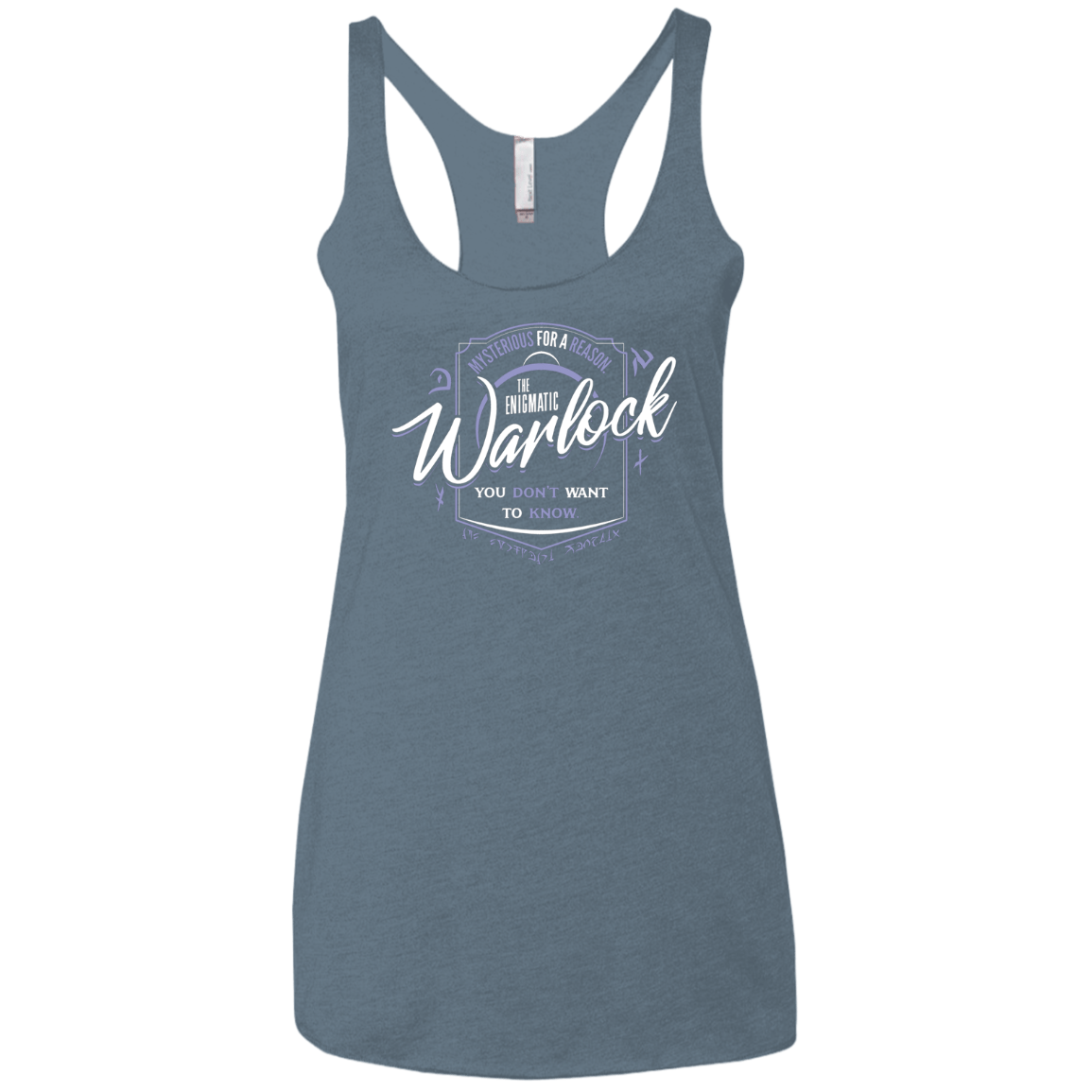 Warlock Women's Triblend Racerback Tank