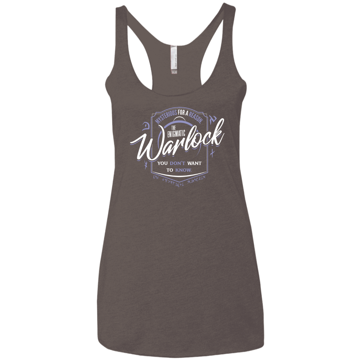 Warlock Women's Triblend Racerback Tank