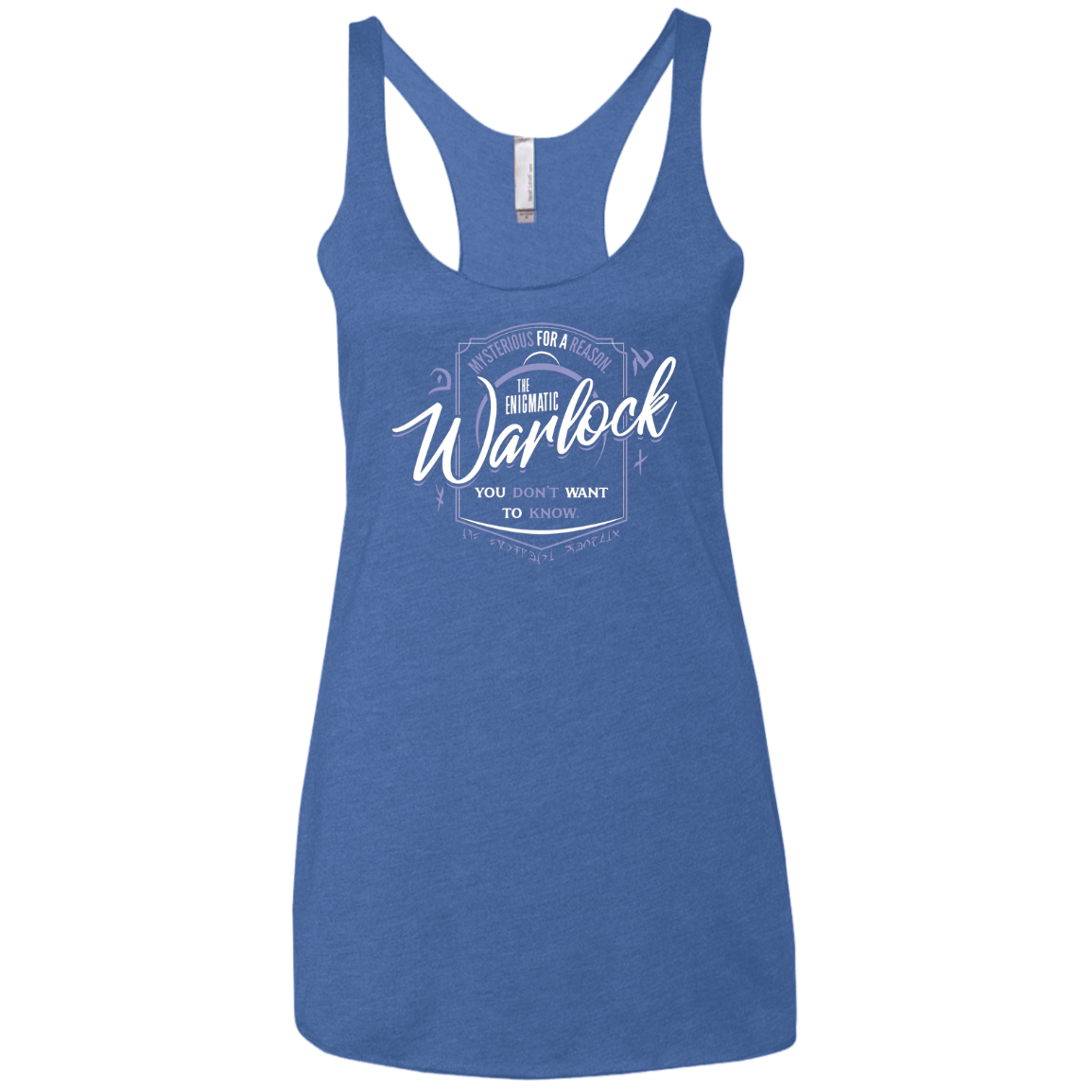 Warlock Women's Triblend Racerback Tank