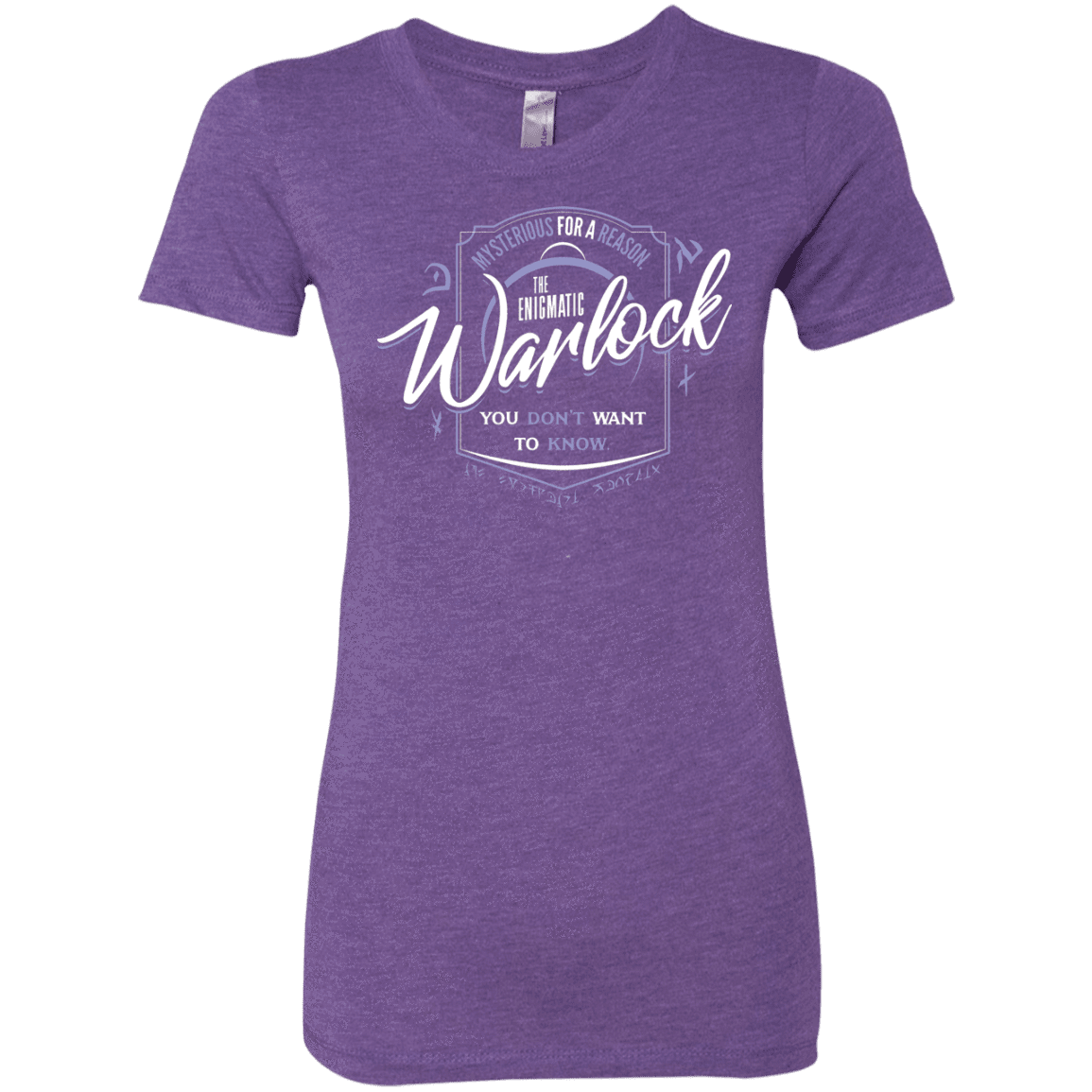 T-Shirts Purple Rush / S Warlock Women's Triblend T-Shirt
