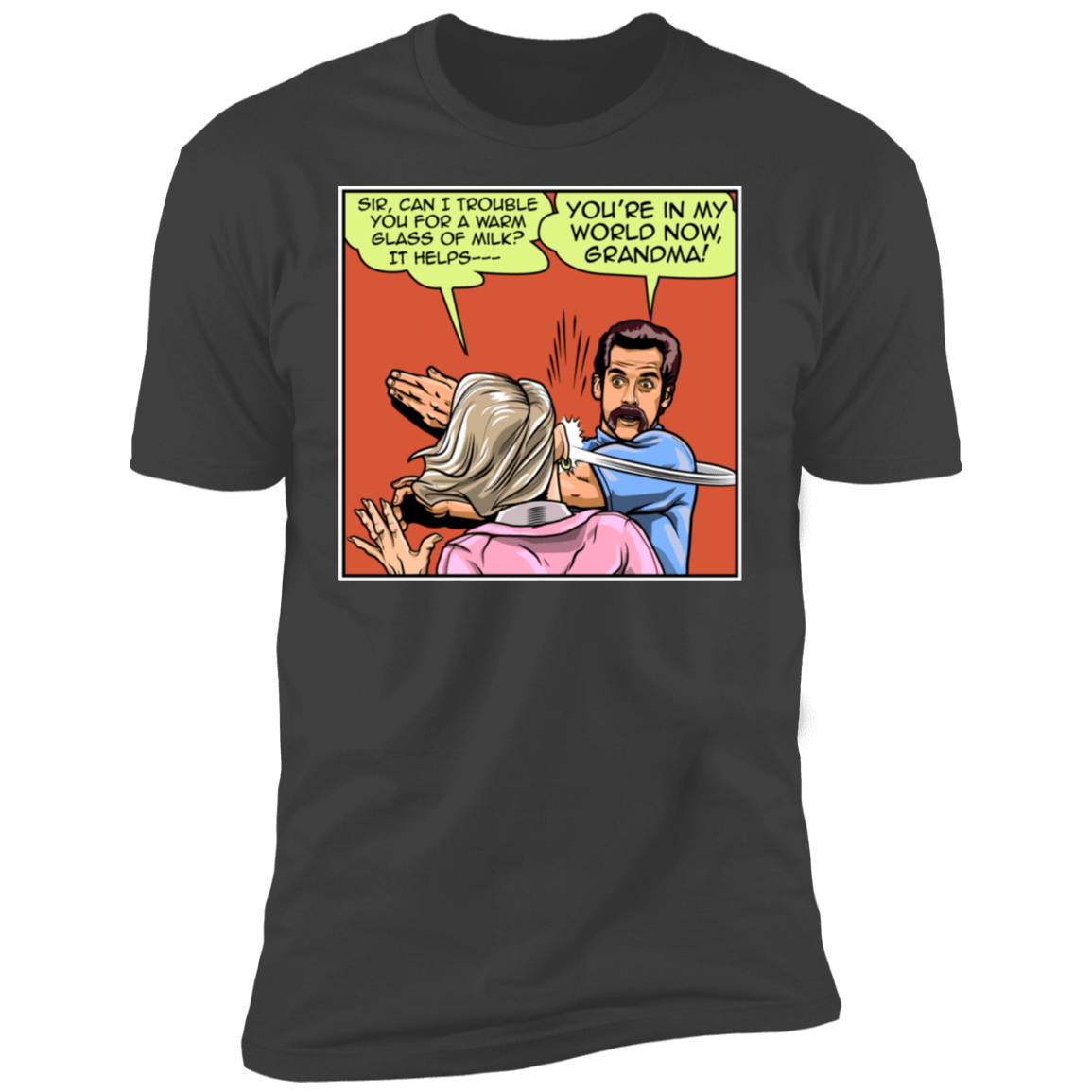 T-Shirts Heavy Metal / S Warm Milk Slap Men's Premium T-Shirt