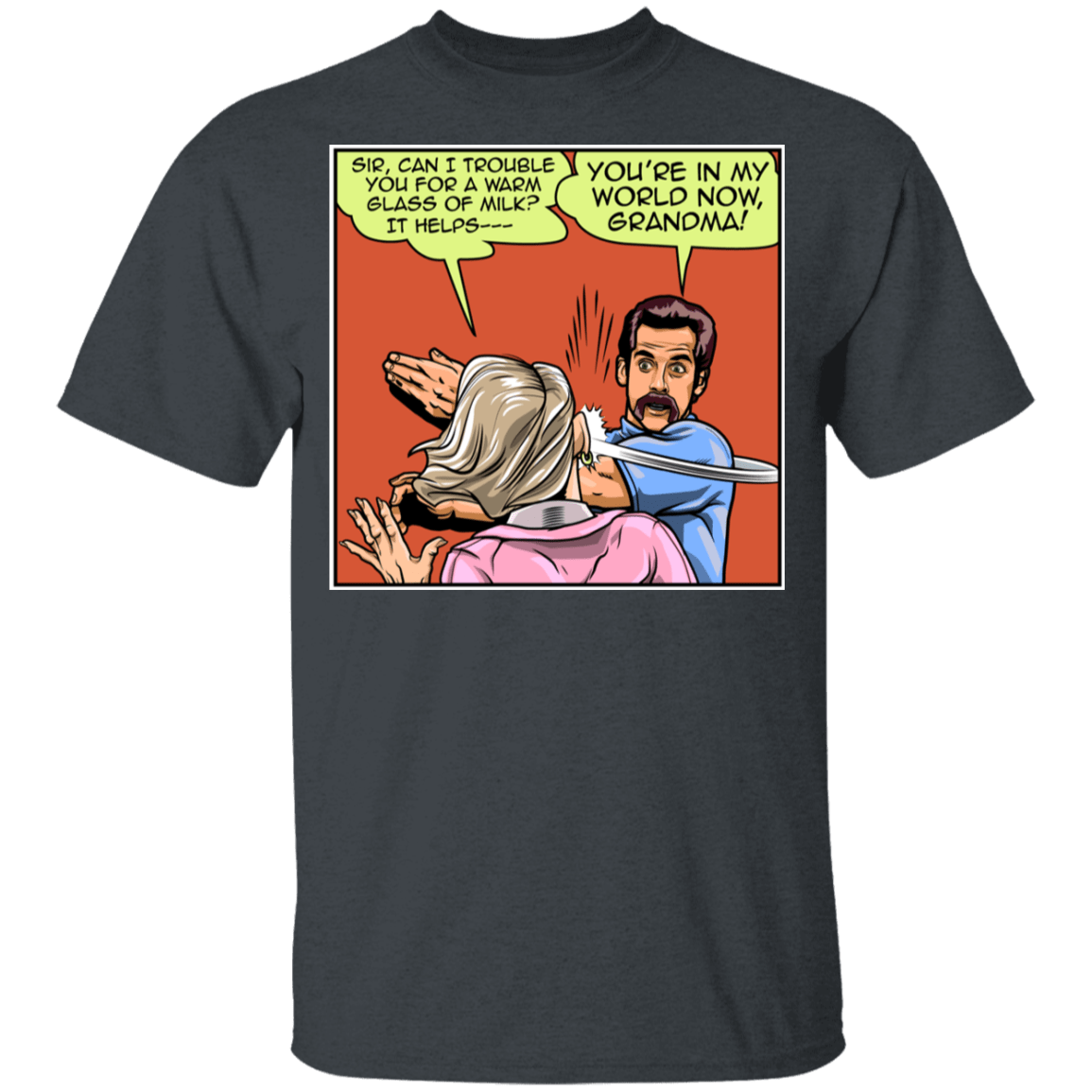 T-Shirts Dark Heather / YXS Warm Milk Slap Youth T-Shirt