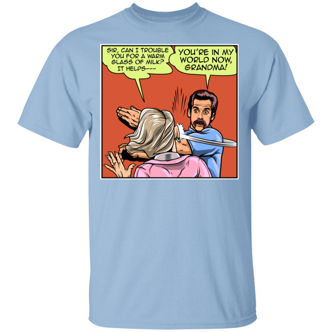 T-Shirts Light Blue / YXS Warm Milk Slap Youth T-Shirt