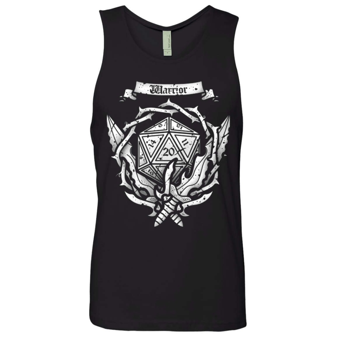 T-Shirts Black / Small WARRIOR CREST Men's Premium Tank Top