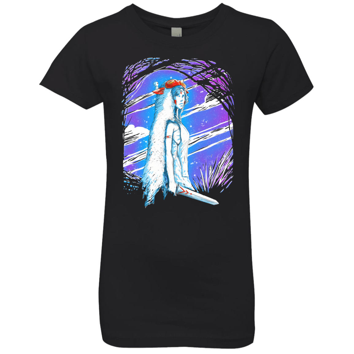 T-Shirts Black / YXS Warrior Princess Girls Premium T-Shirt