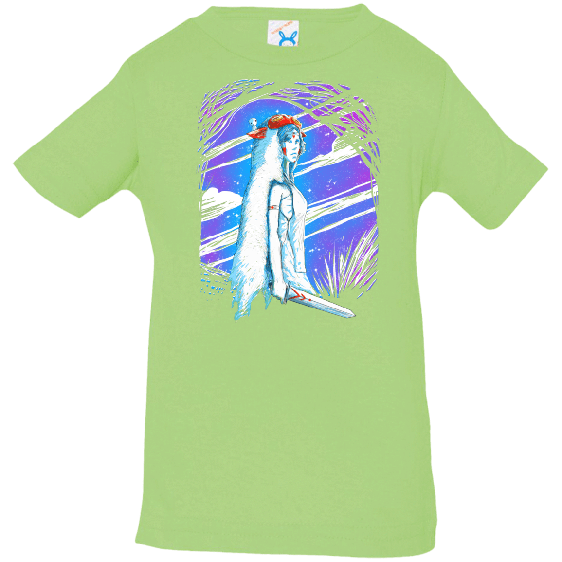 T-Shirts Key Lime / 6 Months Warrior Princess Infant Premium T-Shirt