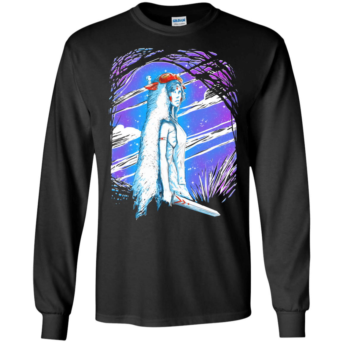 Warrior Princess Men's Long Sleeve T-Shirt