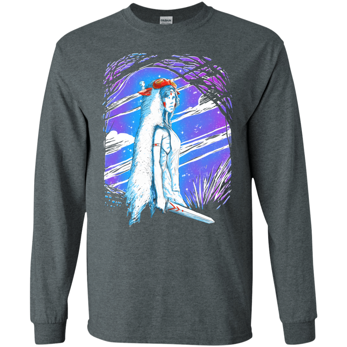 Warrior Princess Men's Long Sleeve T-Shirt