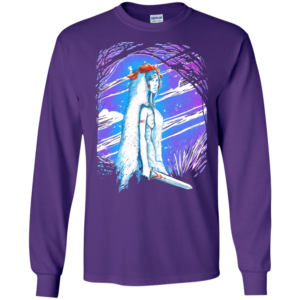 Warrior Princess Men's Long Sleeve T-Shirt