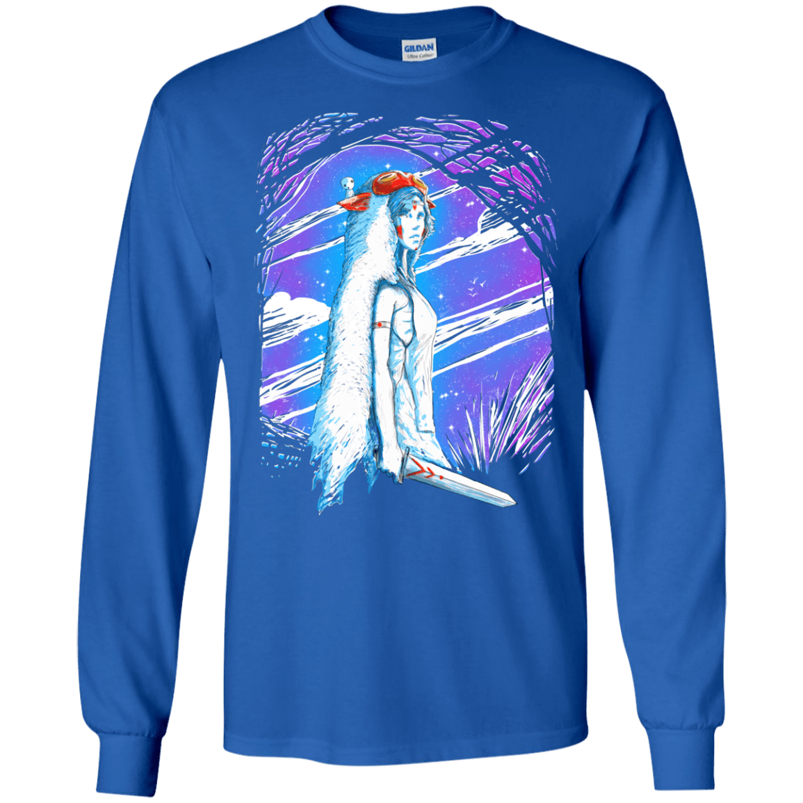 Warrior Princess Men's Long Sleeve T-Shirt