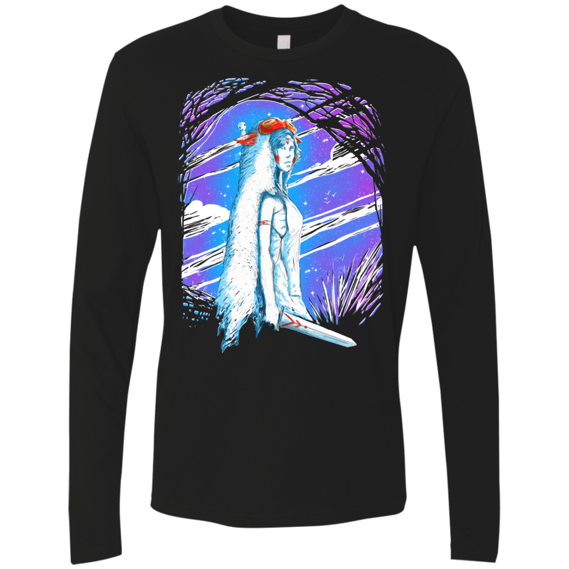 Warrior Princess Men's Premium Long Sleeve