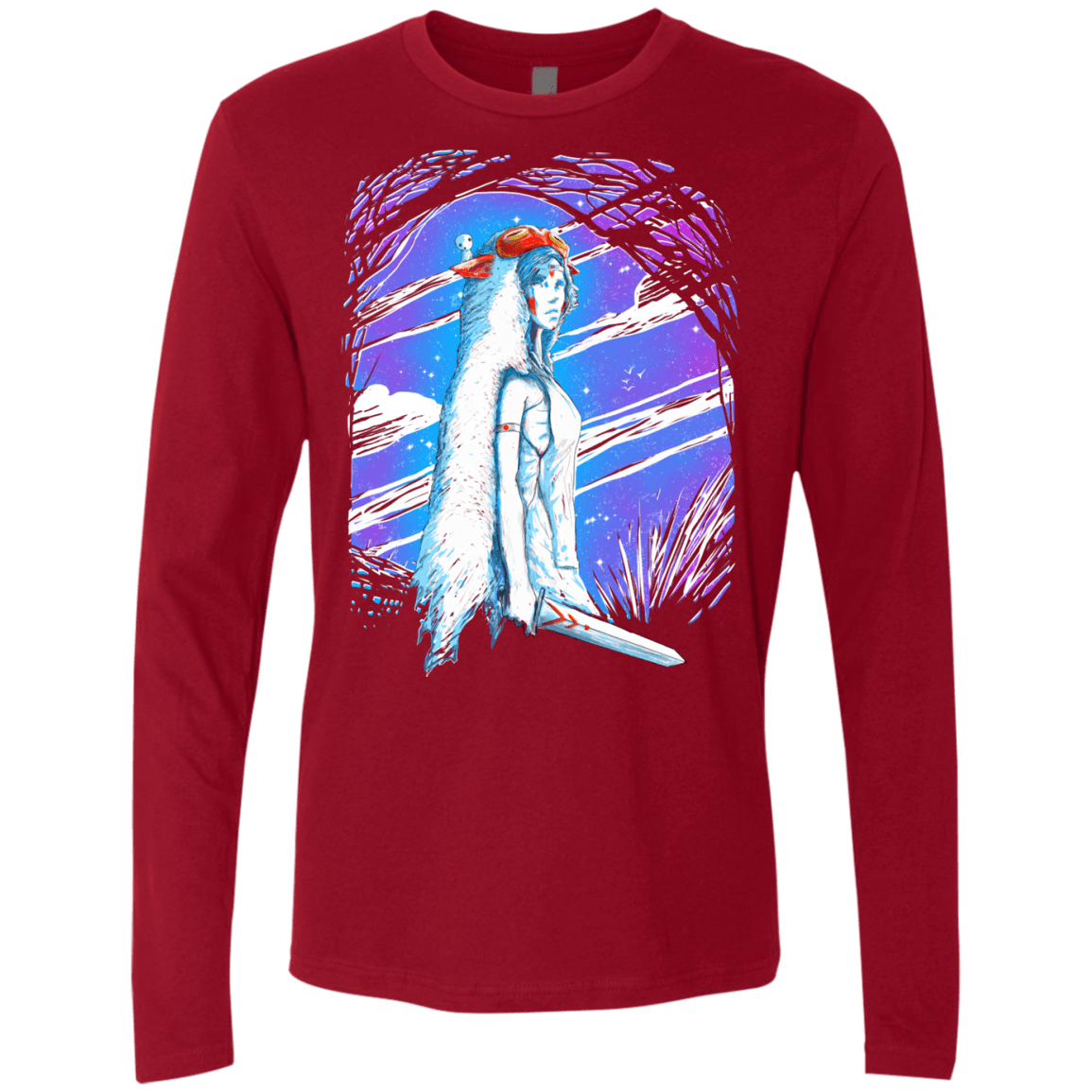 Warrior Princess Men's Premium Long Sleeve