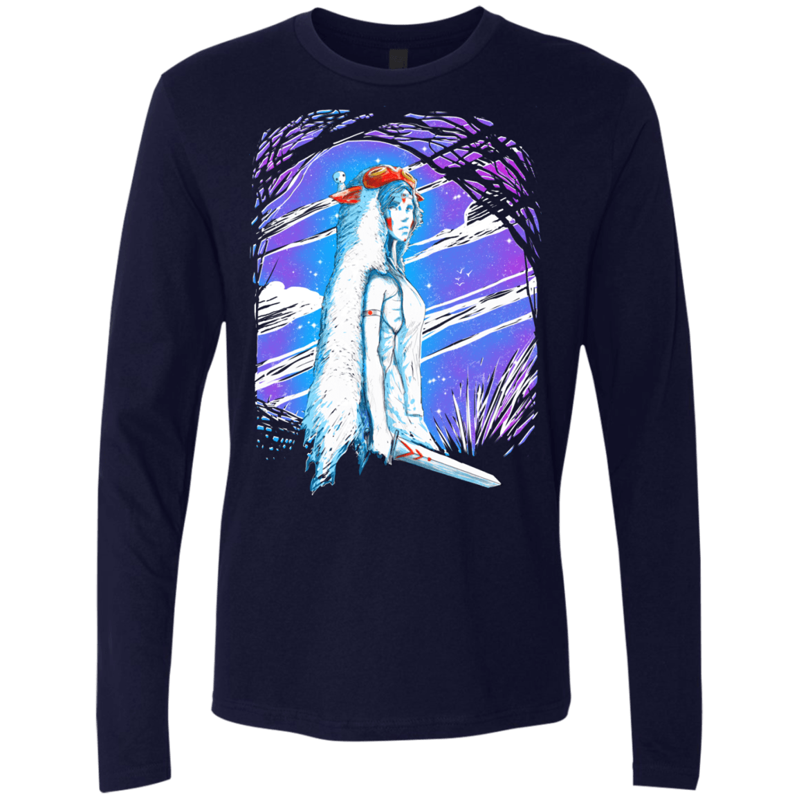 Warrior Princess Men's Premium Long Sleeve