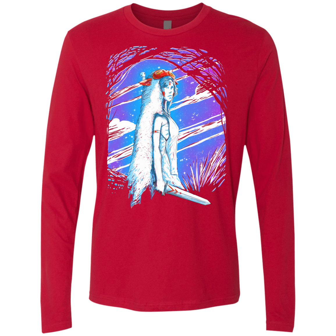 Warrior Princess Men's Premium Long Sleeve