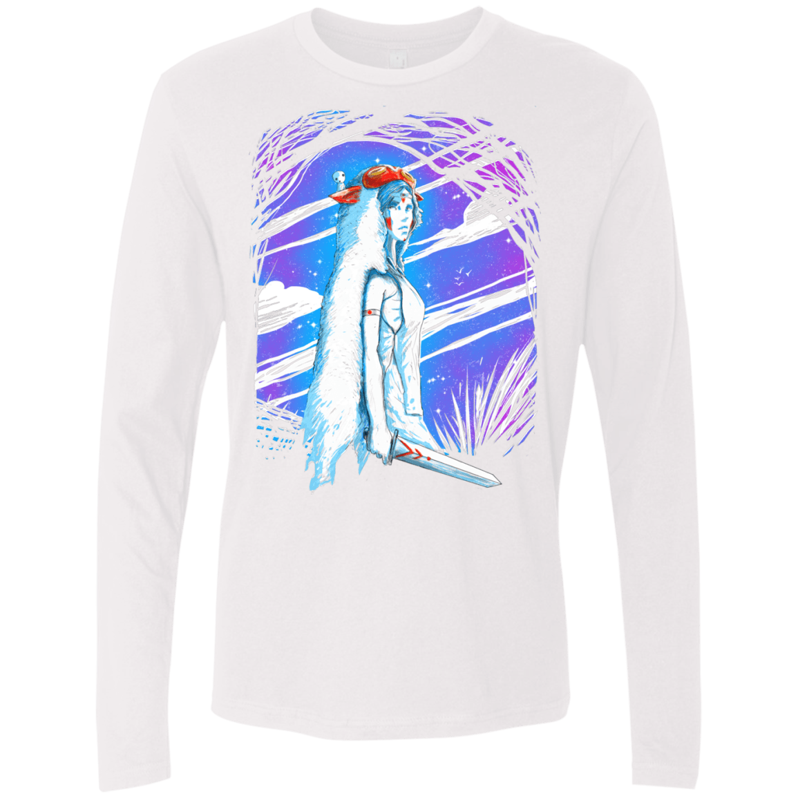 Warrior Princess Men's Premium Long Sleeve