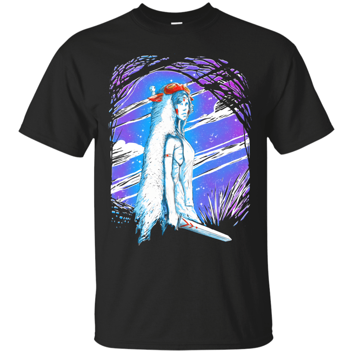 T-Shirts Black / S Warrior Princess T-Shirt