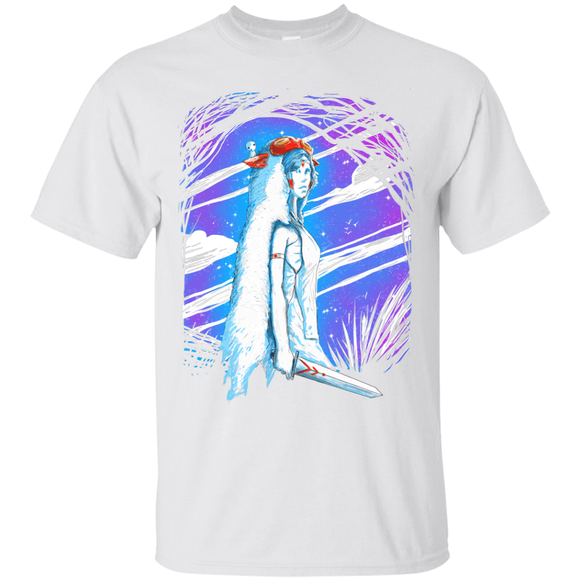 T-Shirts White / S Warrior Princess T-Shirt
