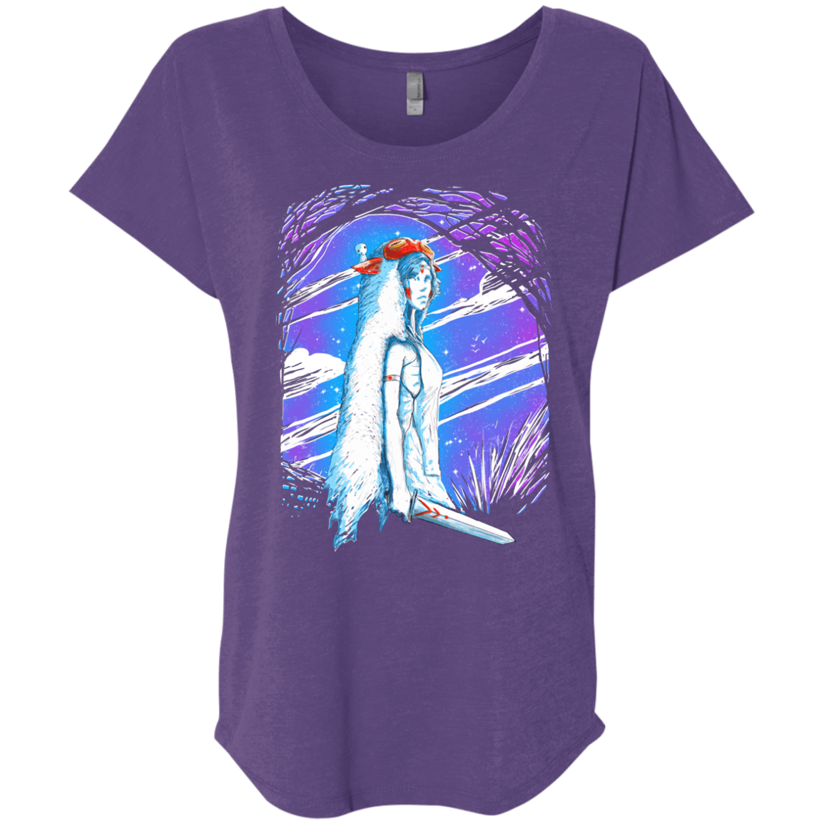 Warrior Princess Triblend Dolman Sleeve