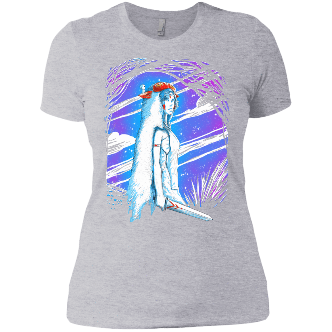 T-Shirts Heather Grey / X-Small Warrior Princess Women's Premium T-Shirt