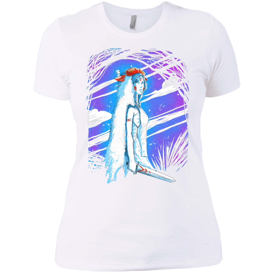 T-Shirts White / X-Small Warrior Princess Women's Premium T-Shirt
