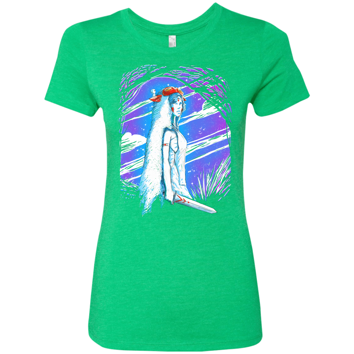 T-Shirts Envy / S Warrior Princess Women's Triblend T-Shirt
