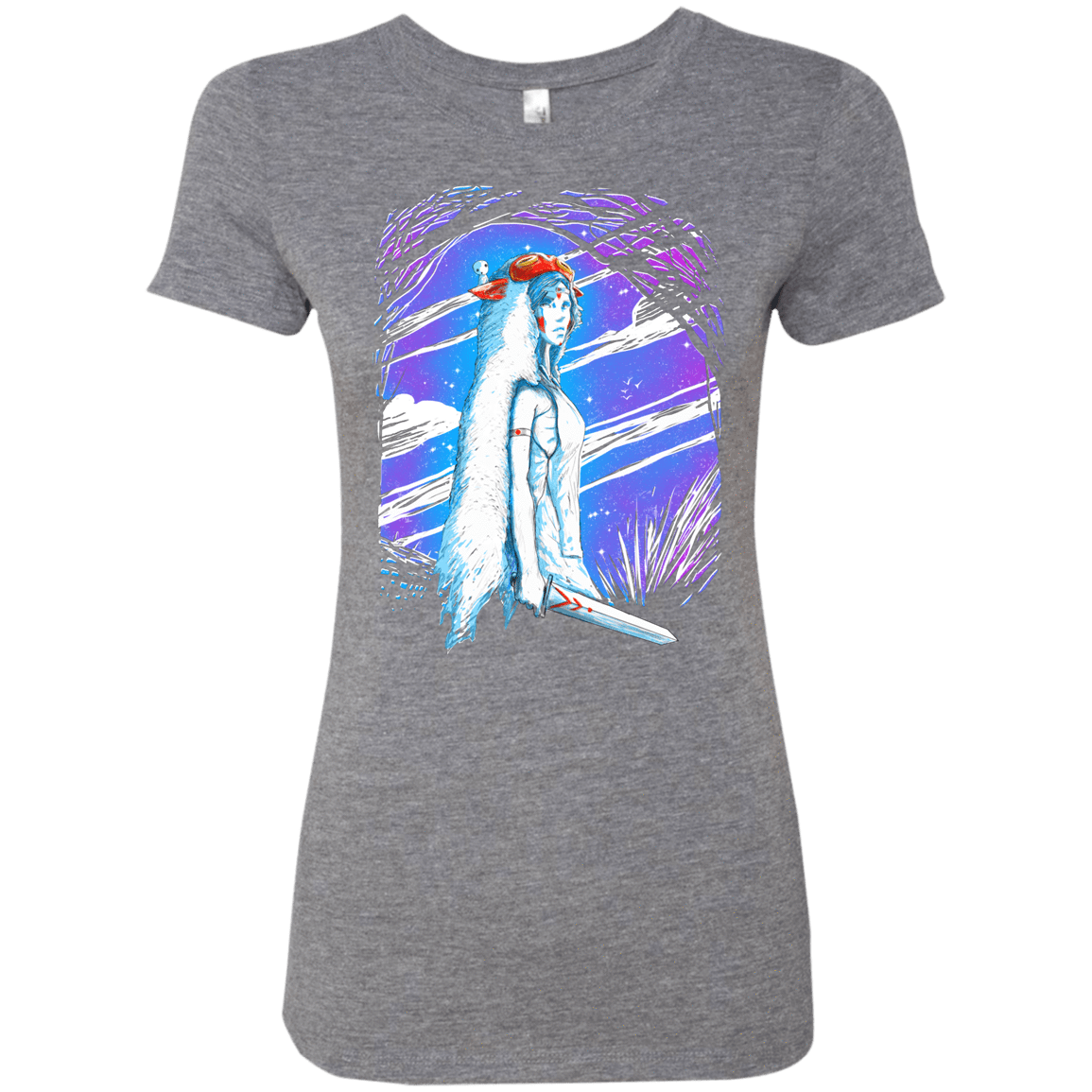 T-Shirts Premium Heather / S Warrior Princess Women's Triblend T-Shirt