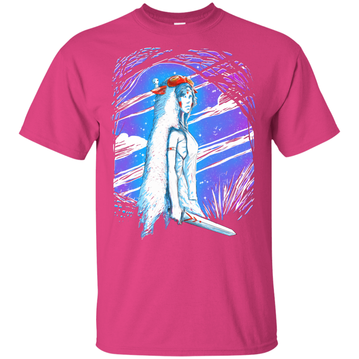 T-Shirts Heliconia / YXS Warrior Princess Youth T-Shirt