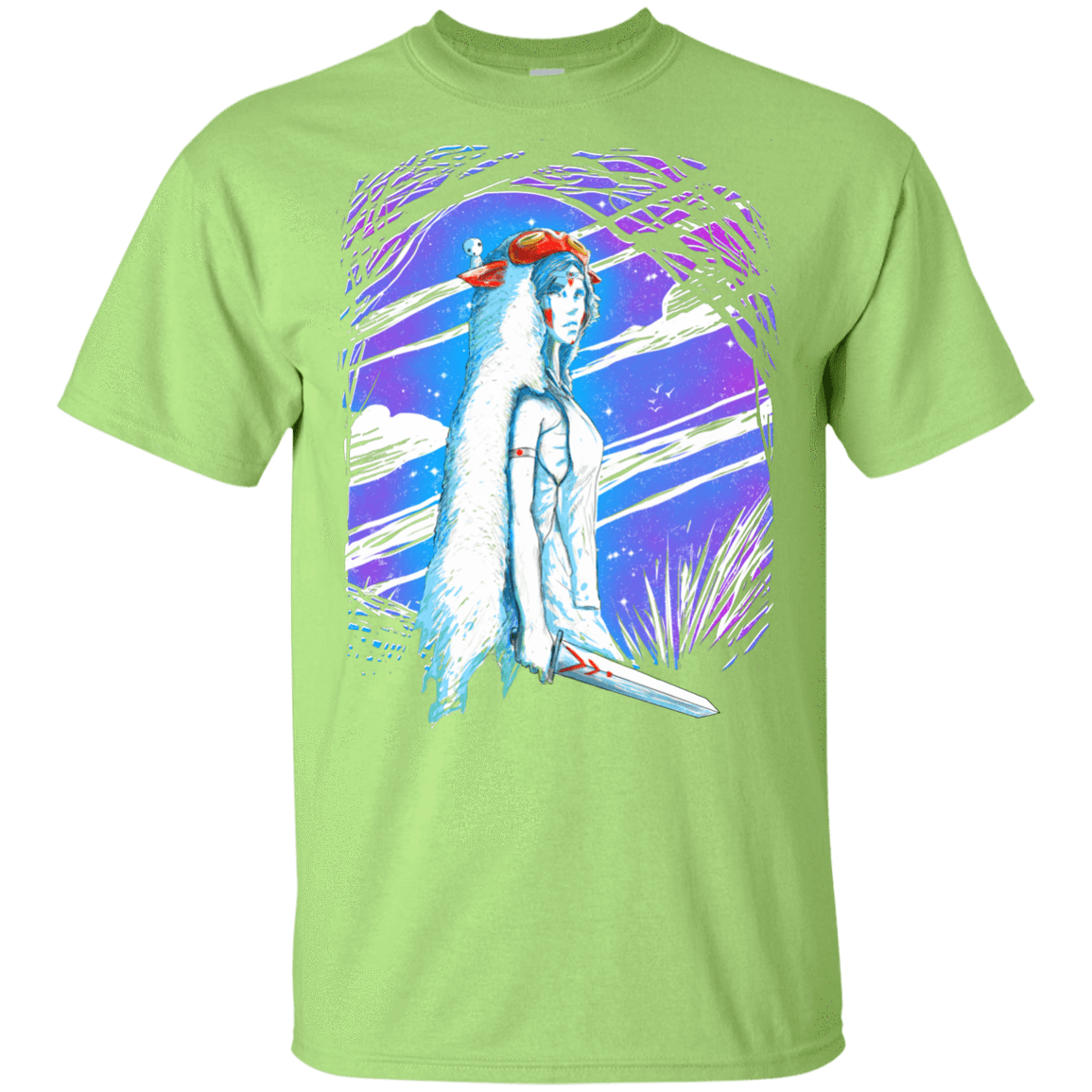 T-Shirts Mint Green / YXS Warrior Princess Youth T-Shirt