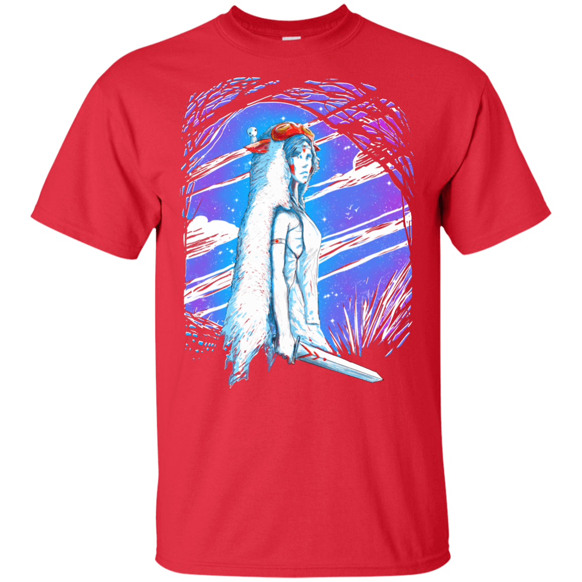 T-Shirts Red / YXS Warrior Princess Youth T-Shirt