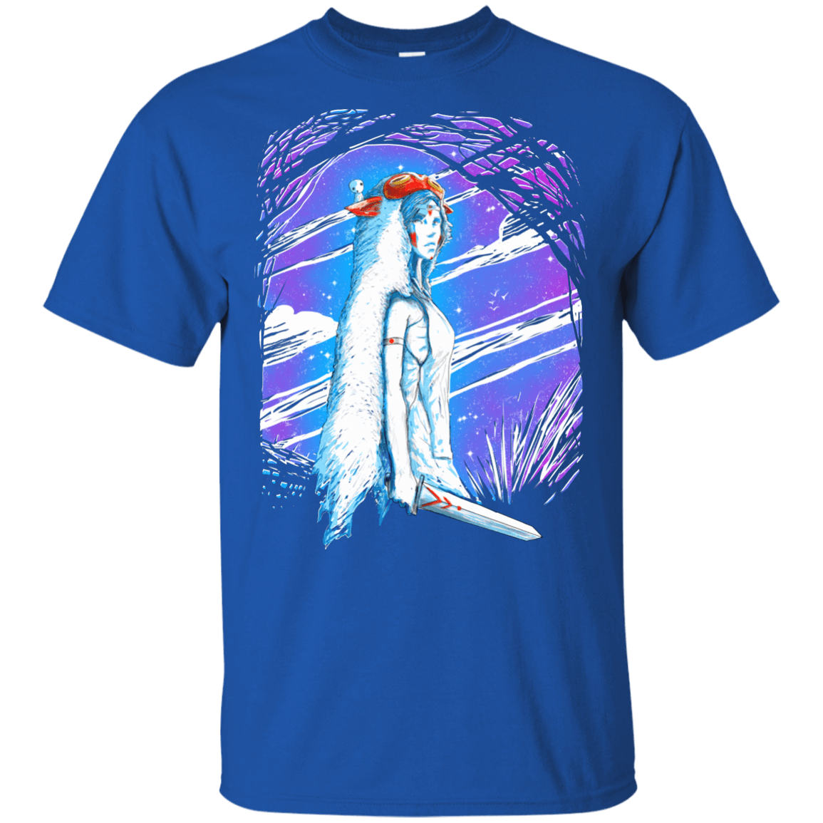 T-Shirts Royal / YXS Warrior Princess Youth T-Shirt