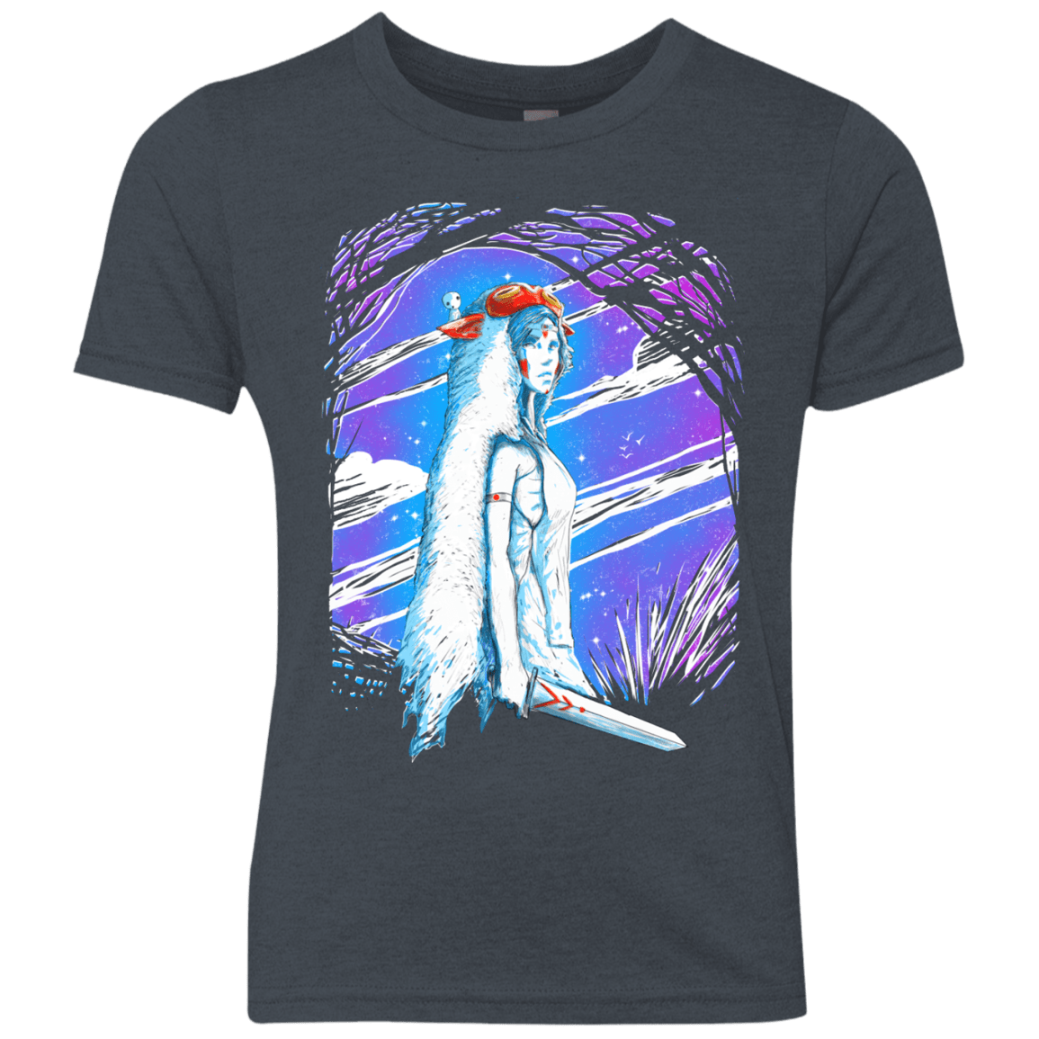 Warrior Princess Youth Triblend T-Shirt