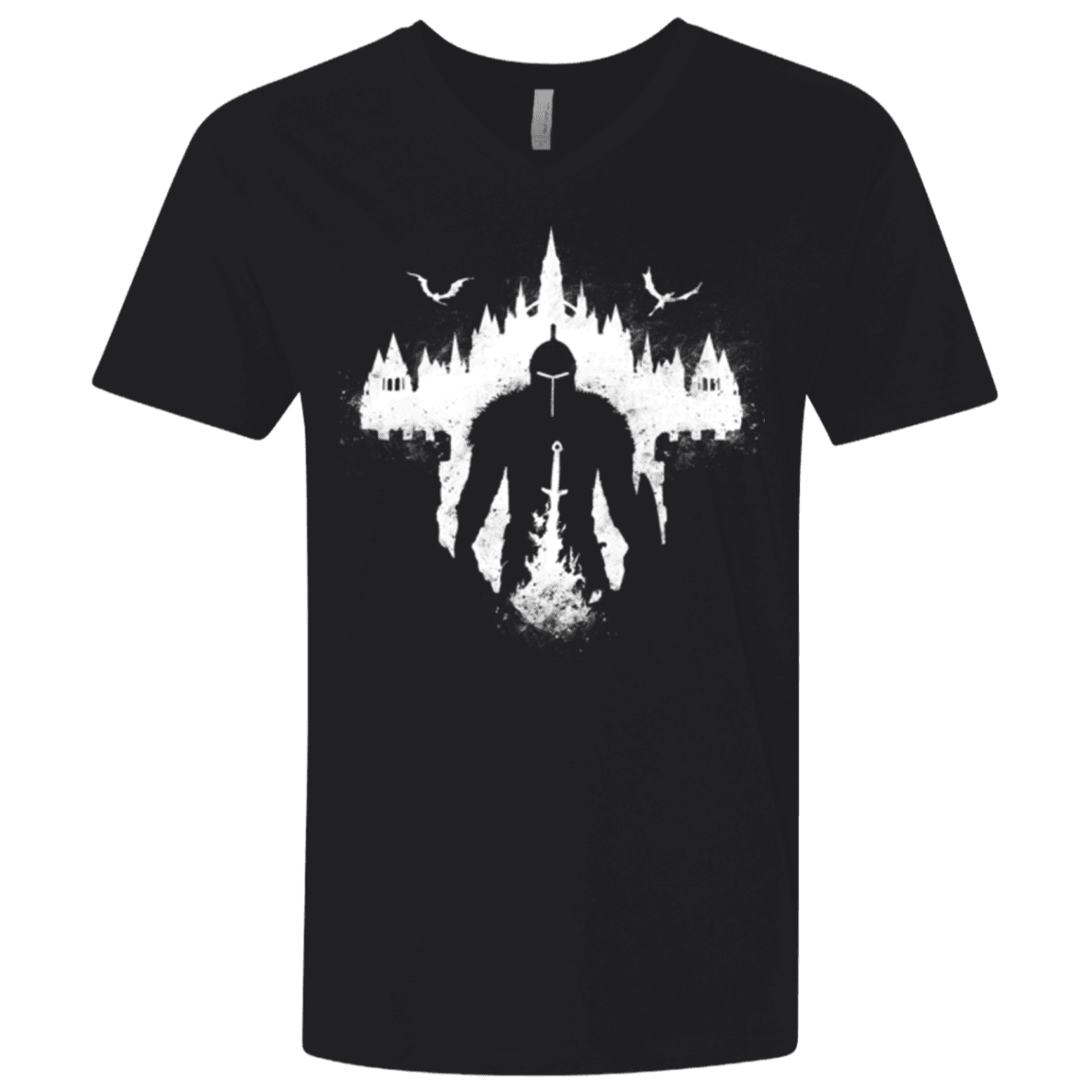 T-Shirts Black / X-Small Warrior soul Men's Premium V-Neck