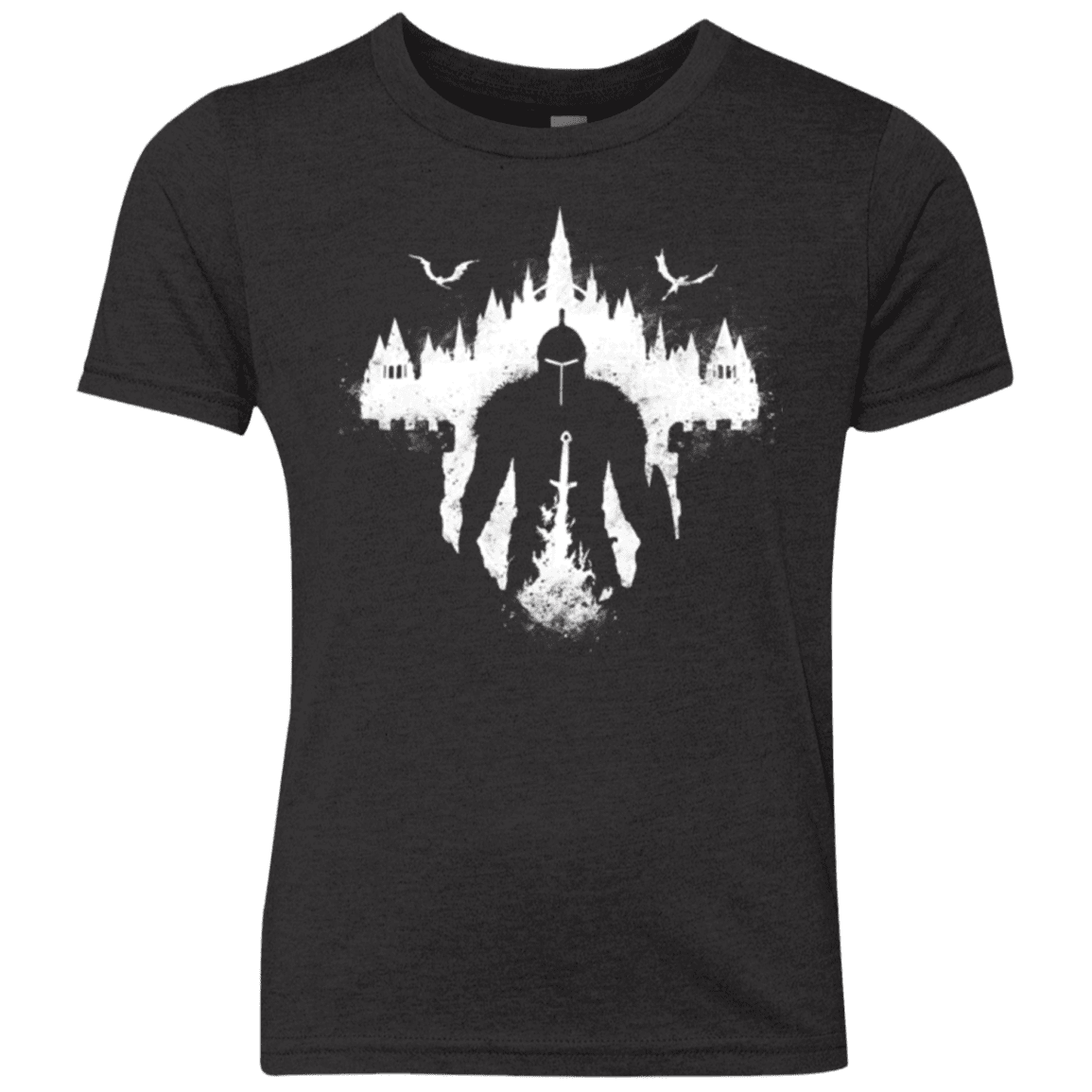 T-Shirts Vintage Black / YXS Warrior soul Youth Triblend T-Shirt