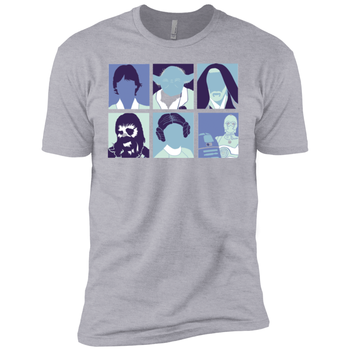 T-Shirts Heather Grey / YXS Wars pop Boys Premium T-Shirt