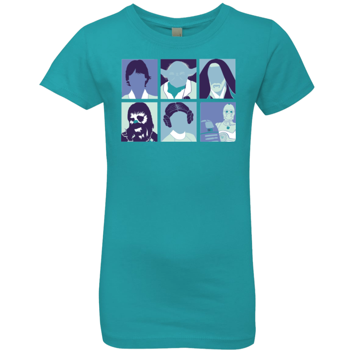 T-Shirts Tahiti Blue / YXS Wars pop Girls Premium T-Shirt