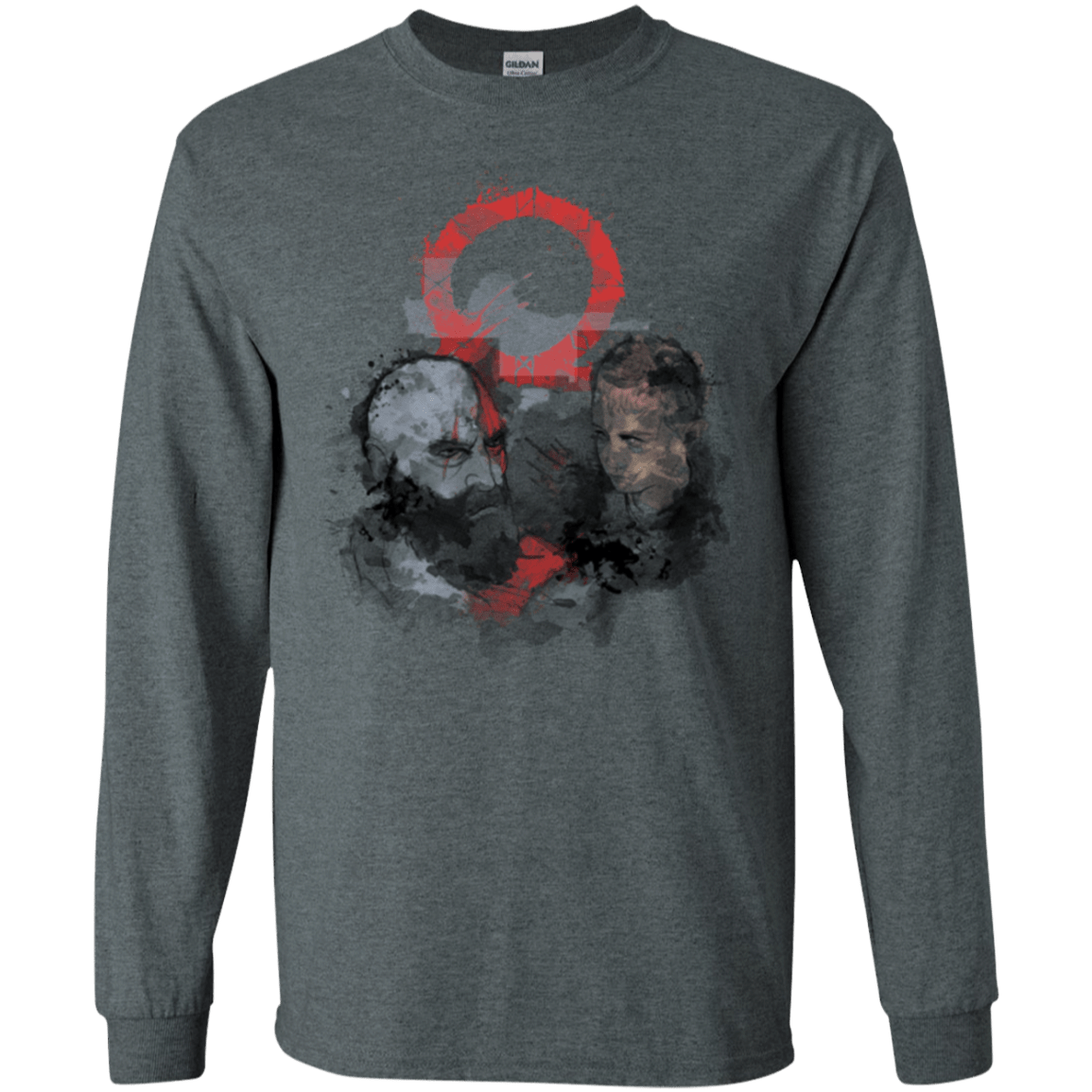 T-Shirts Dark Heather / S WARTER COLOR Men's Long Sleeve T-Shirt