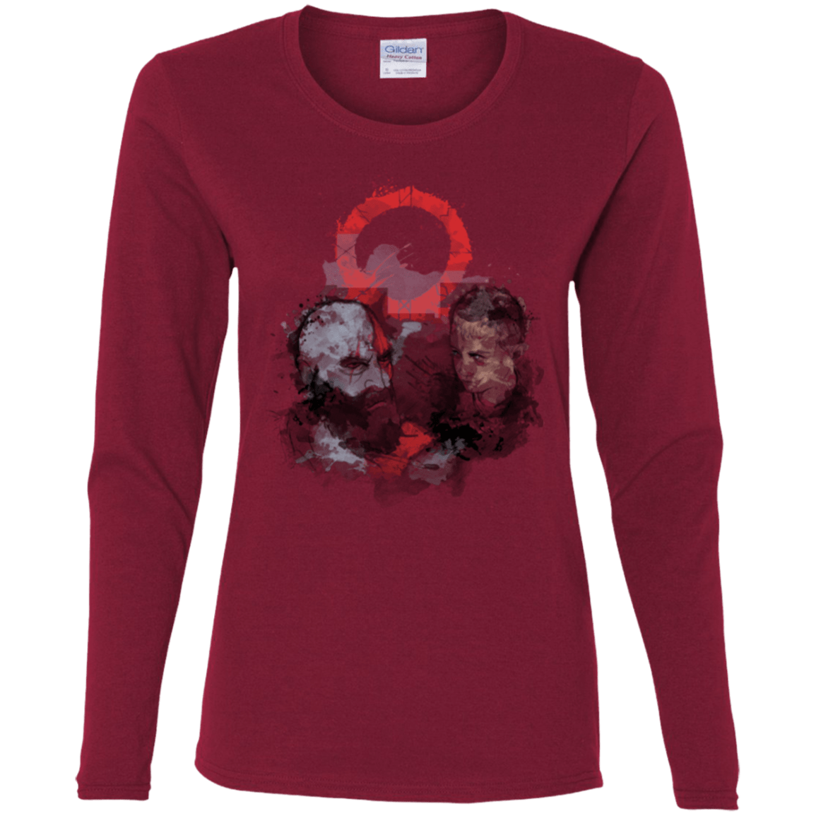 T-Shirts Cardinal / S WARTER COLOR Women's Long Sleeve T-Shirt