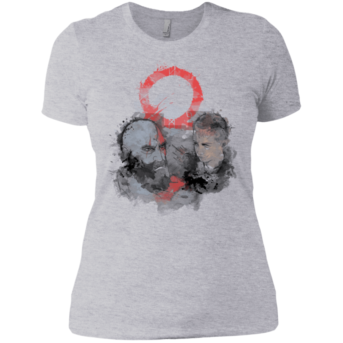 T-Shirts Heather Grey / X-Small WARTER COLOR Women's Premium T-Shirt