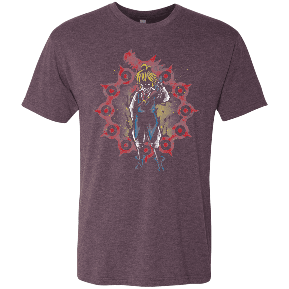 T-Shirts Vintage Purple / S Warth Hero Men's Triblend T-Shirt