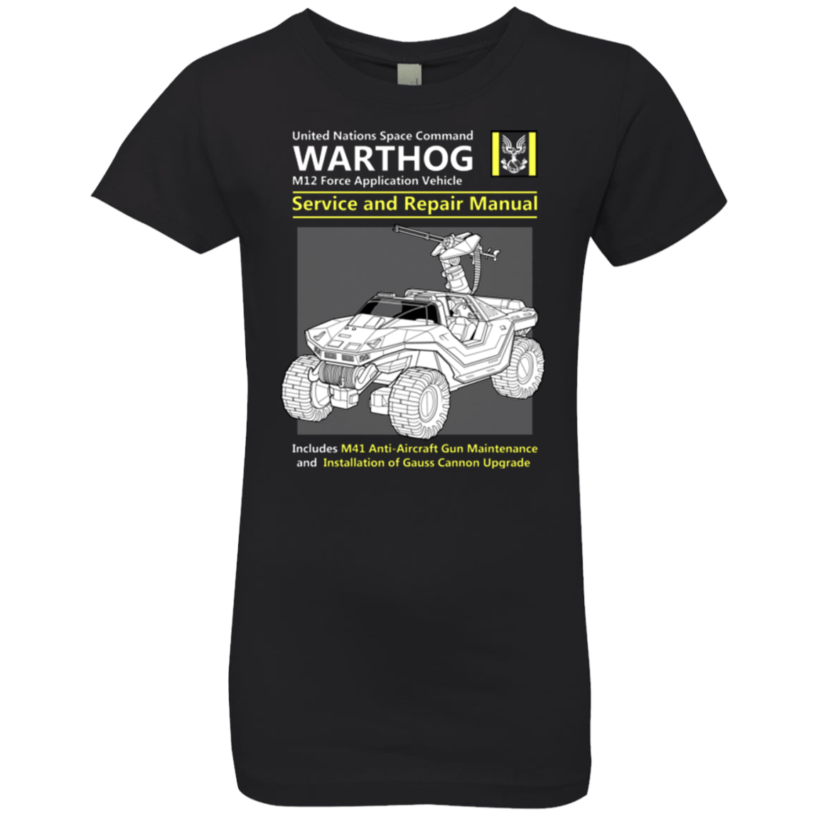 T-Shirts Black / YXS WARTHOG SERVICE AND REPAIR MANUAL Girls Premium T-Shirt