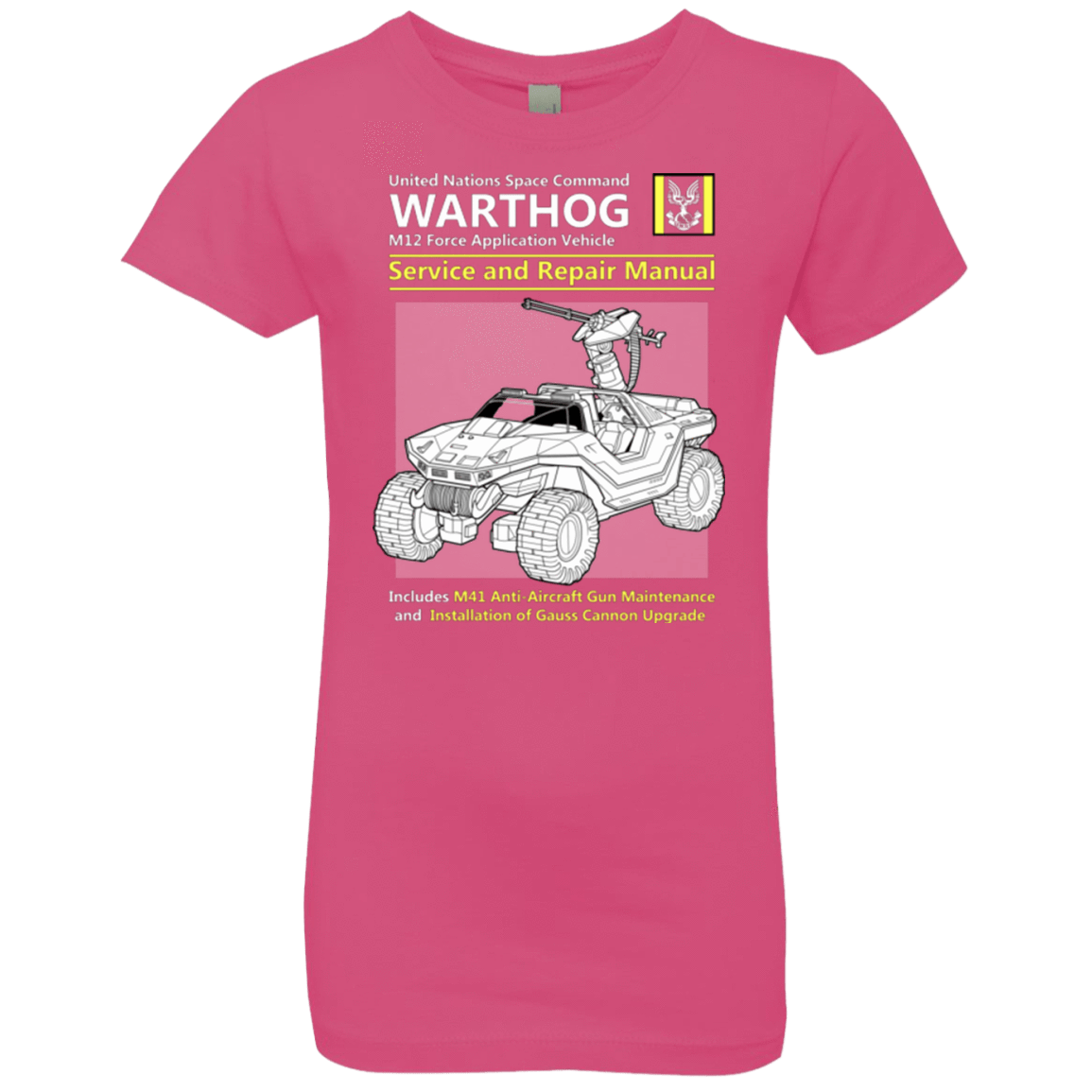 T-Shirts Hot Pink / YXS WARTHOG SERVICE AND REPAIR MANUAL Girls Premium T-Shirt